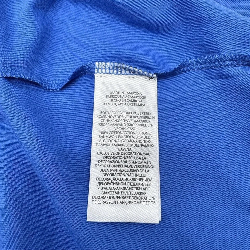 Polo Ralph Lauren Classic Blue Mens 6XB Big And Tall Crew Neck